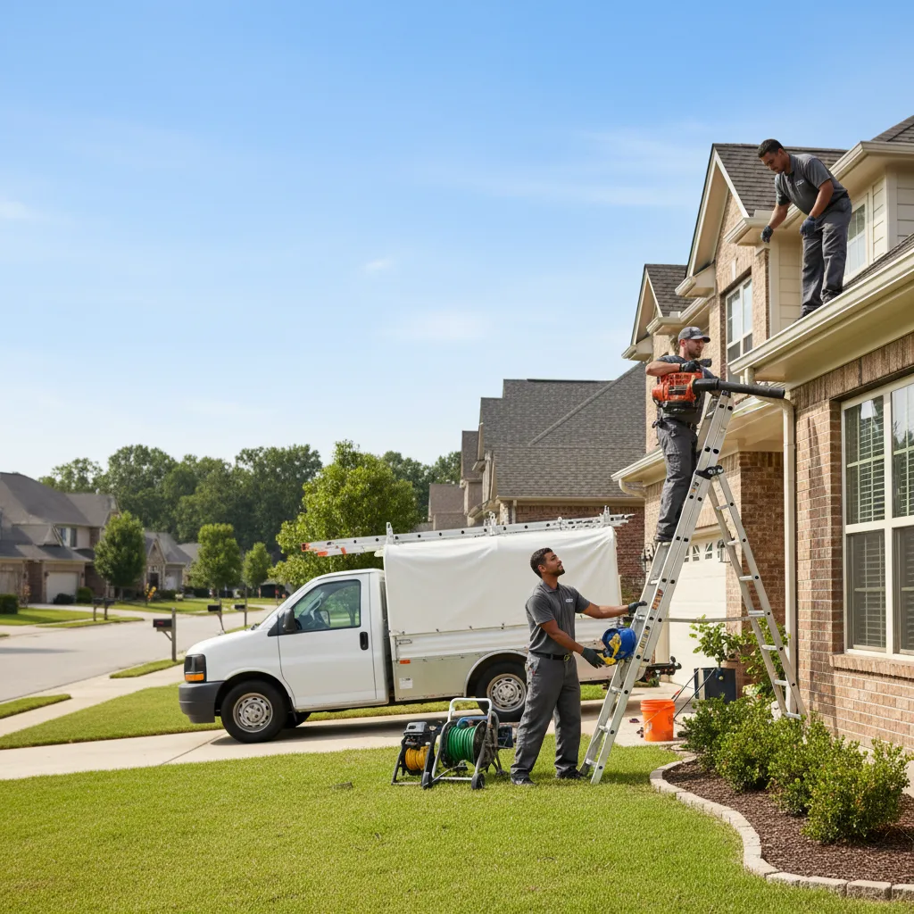 Home Gutter Service in Depew, OK near me